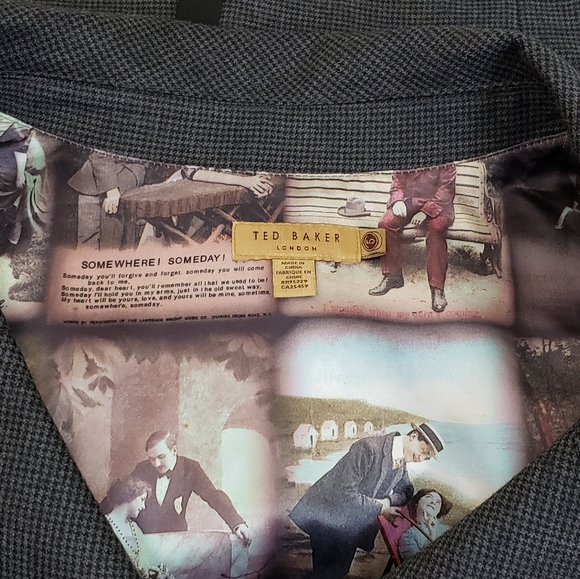 $895 Ted Baker Office Chic Dress and Jacket Suit - Picture 6 of 7